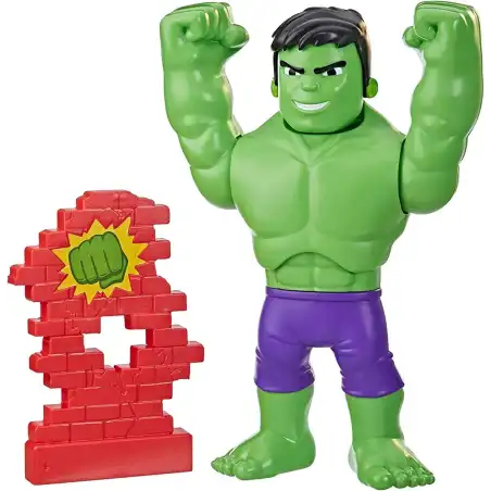 Power Smash Hulk da 25 cm che cambia l'espressione del viso F5067 Hasbro - 1