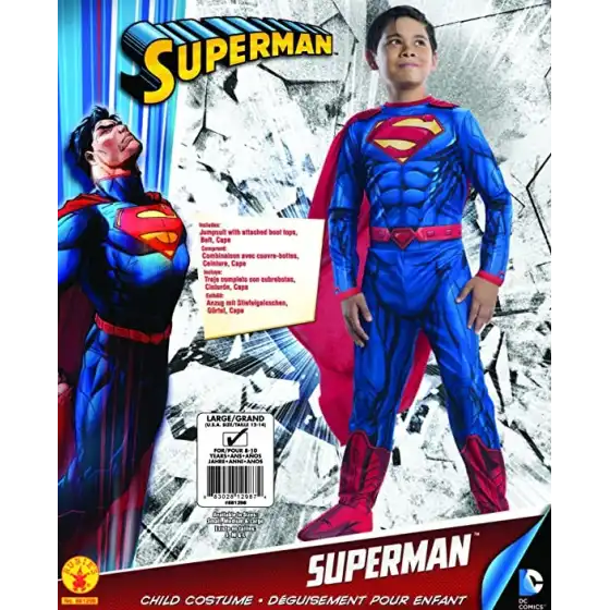 Costume Superman Classic Taglia L Rubies - 2