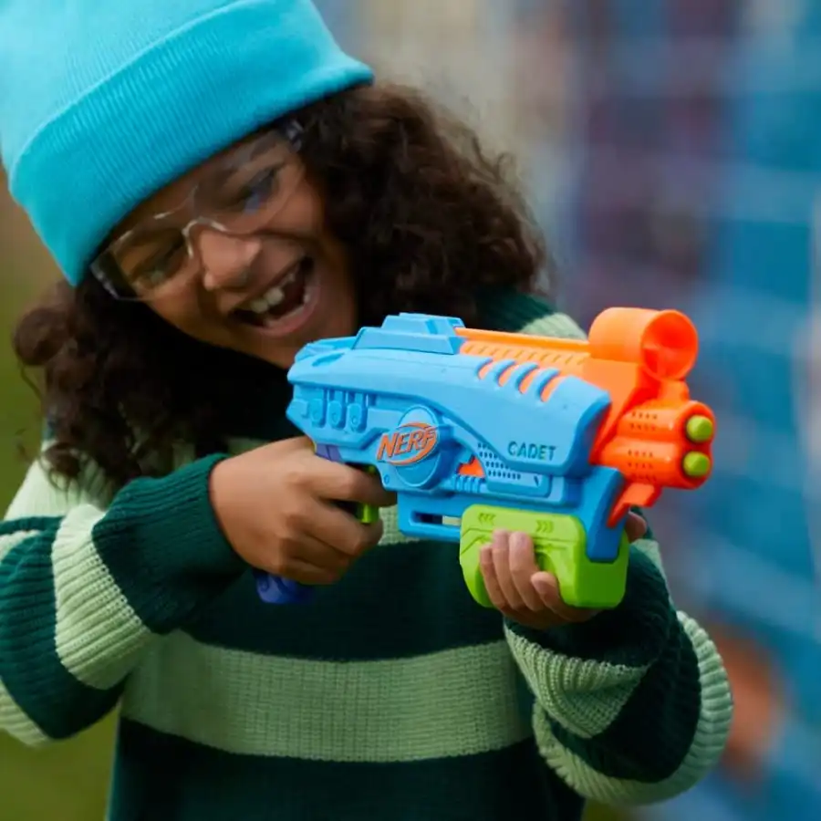 Nerf Elite Jr - Set Ultimate Starter , 2 Blaster in gommapiuma , 15 Dardi Nerf Elite Hasbro - 5