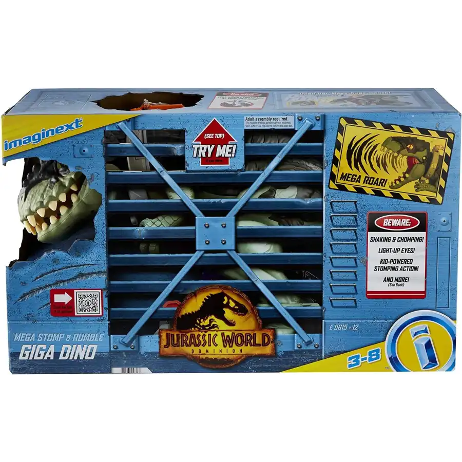 Jurassic World 3 Calpesta e Rugisci GWT22 Fisher Price - 6