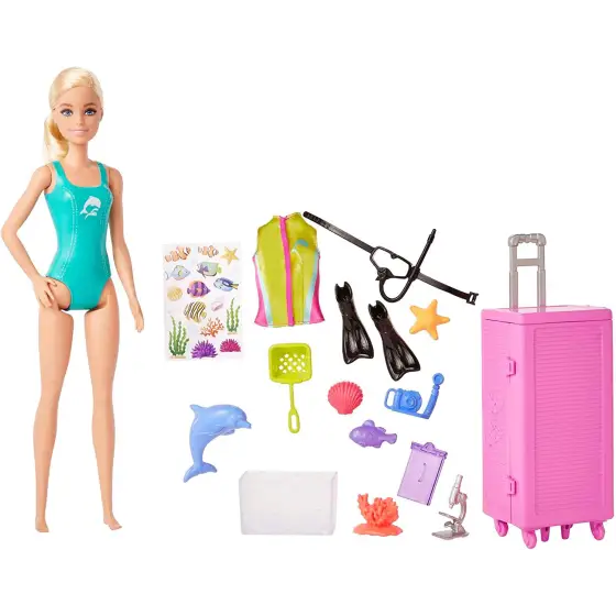 Barbie Biologa Marina HMH26