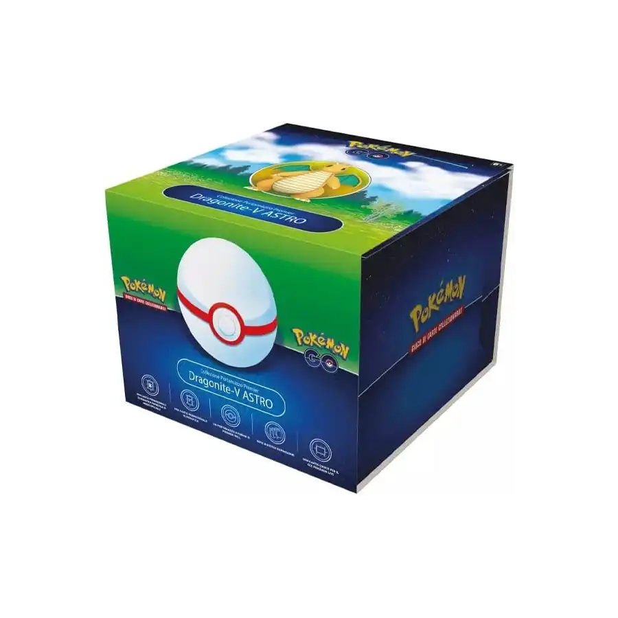 Pokemon Go - Dragonite V ASTRO - Collezione Premier Deck Holder (ITA)