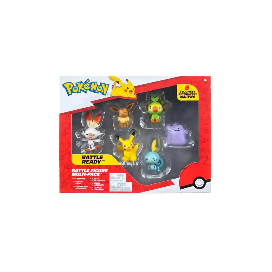 Pokemon - Confezione Deluxe 6 Personaggi