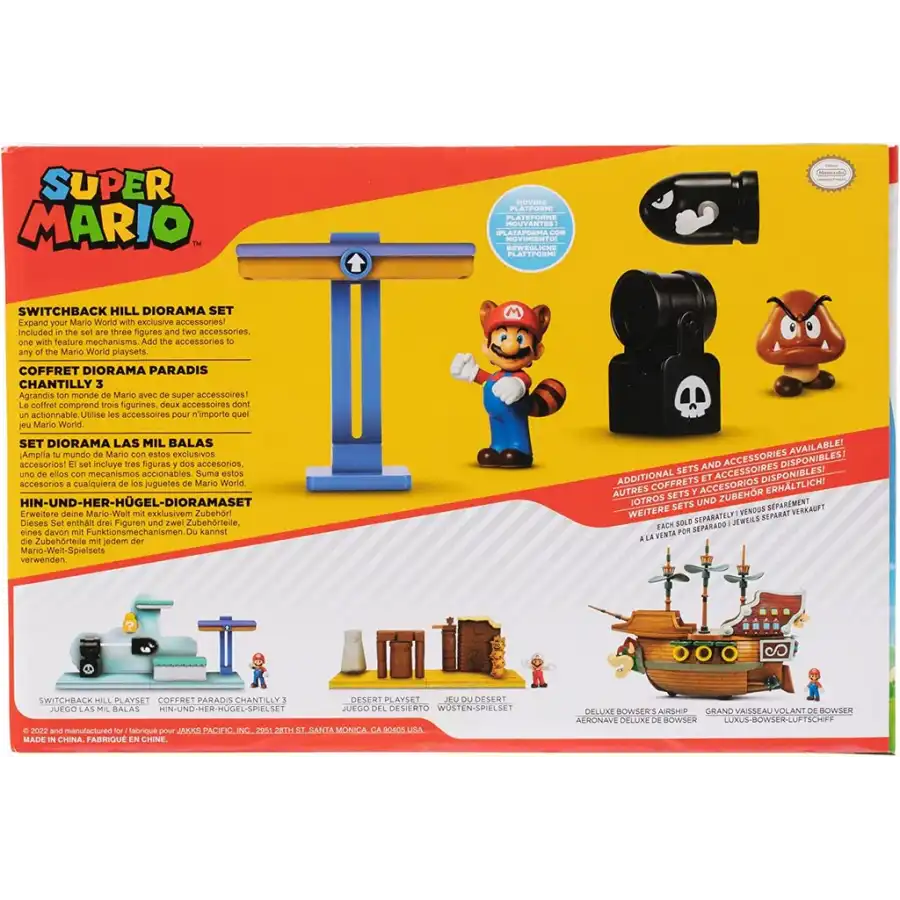 Nintendo Super Mario - Switchback Hill 6 cm