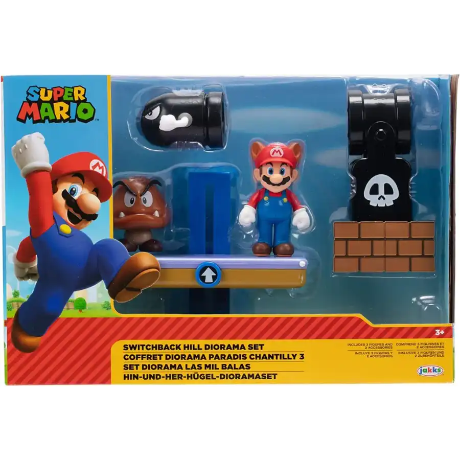Nintendo Super Mario - Switchback Hill 6 cm