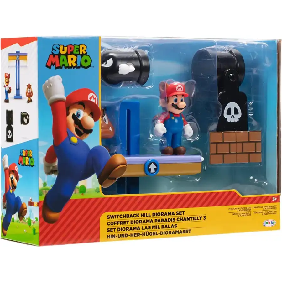 Nintendo Super Mario - Switchback Hill 6 cm