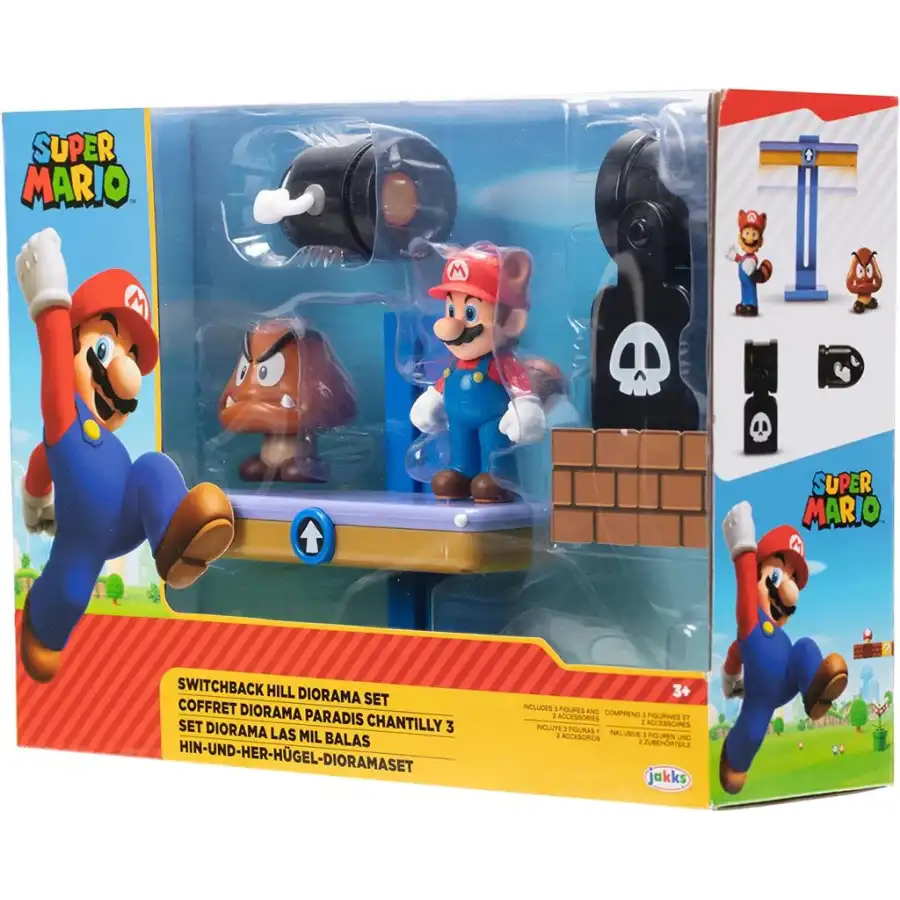 Nintendo Super Mario - Switchback Hill 6 cm