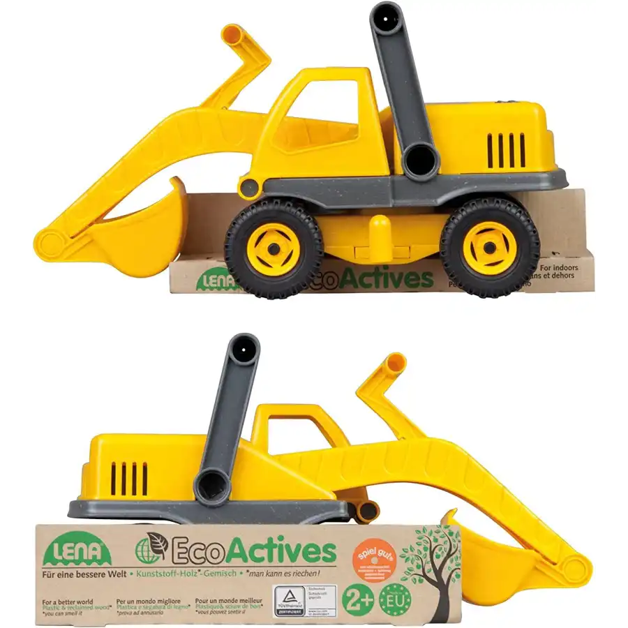 Lena Camion Escavatore Giallo 04211