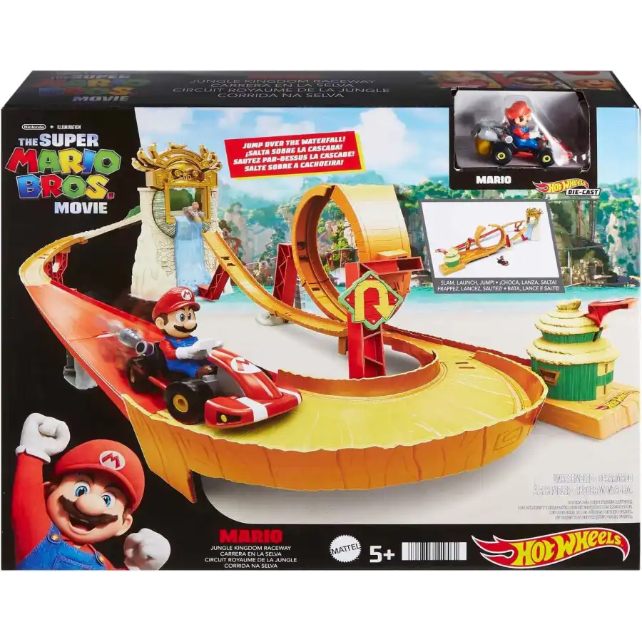 Hot Wheels Super Mario Bros Movie - Corsa nella Giungla di Kong