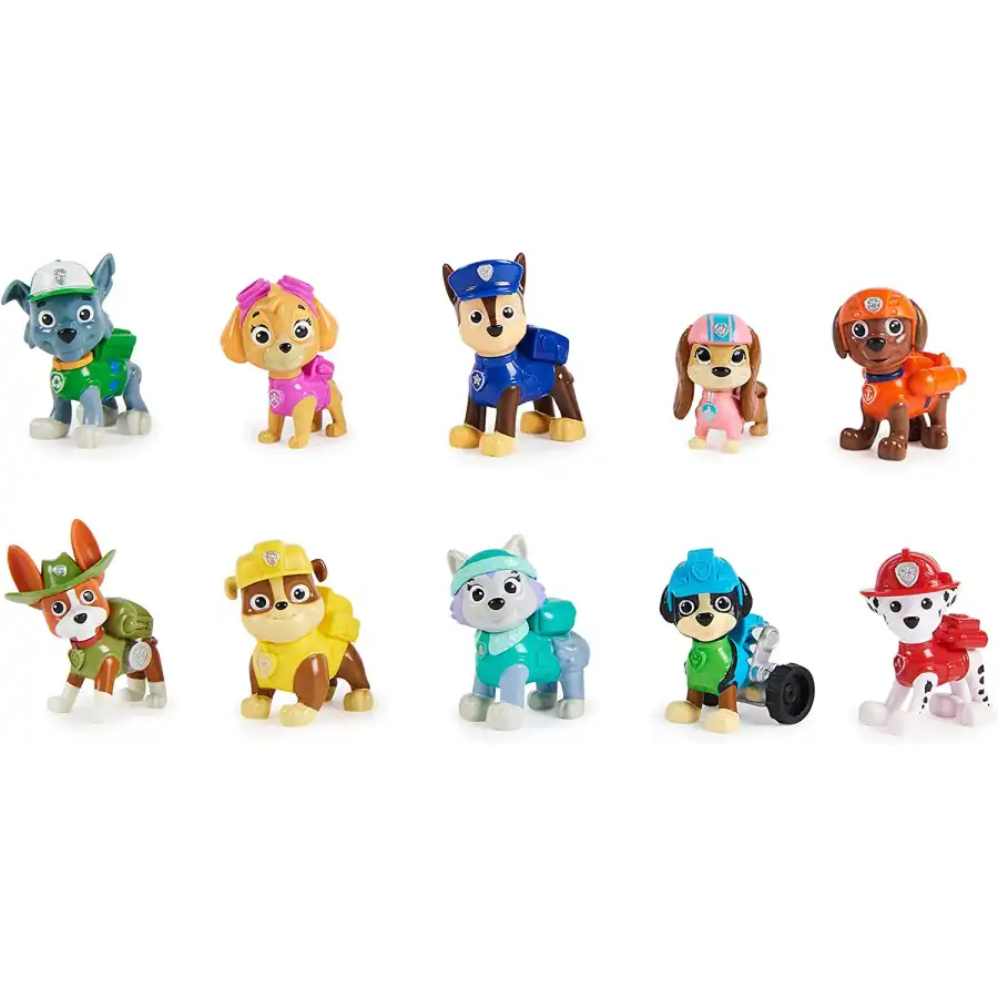 Paw Patrol, Gift Set 10 Personaggi Inclusi