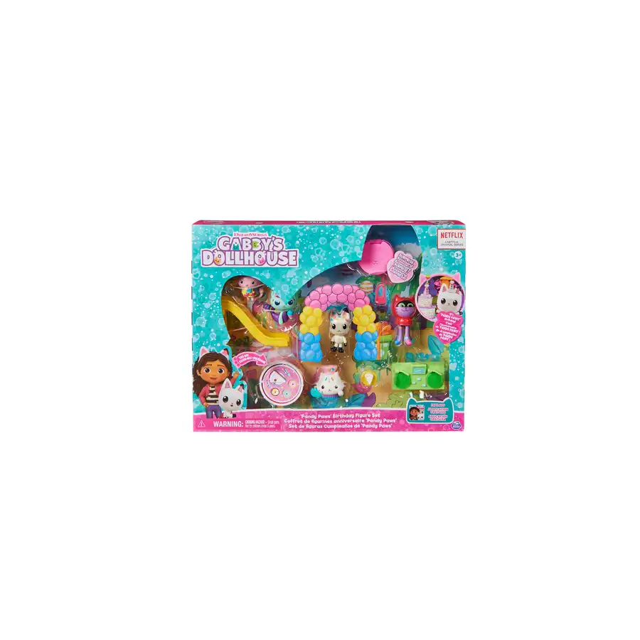 Gabby's Dollhouse - Pandy Paws Set Compleanno