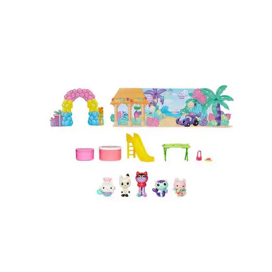 Gabby's Dollhouse - Pandy Paws Set Compleanno