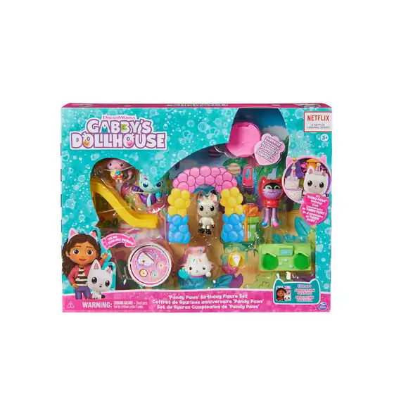 Gabby's Dollhouse - Pandy Paws Set Compleanno