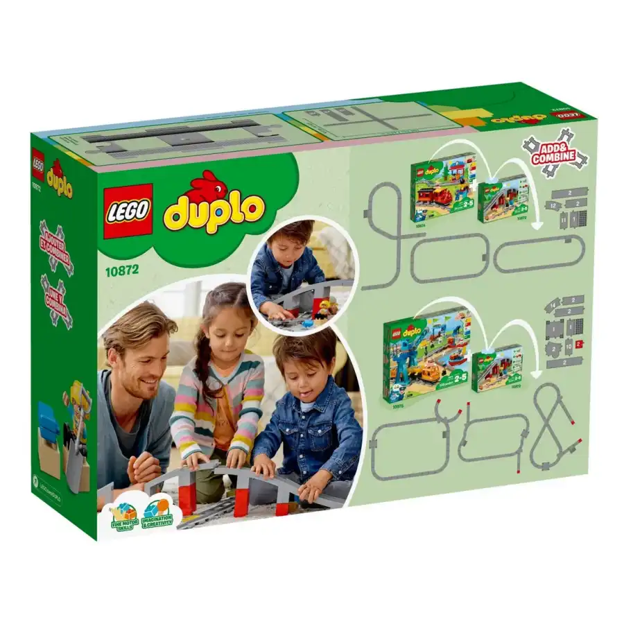 LEGO DUPLO Ponte e binari ferroviari 10872