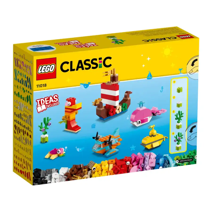 LEGO Divertimento creativo sull’oceano 11018