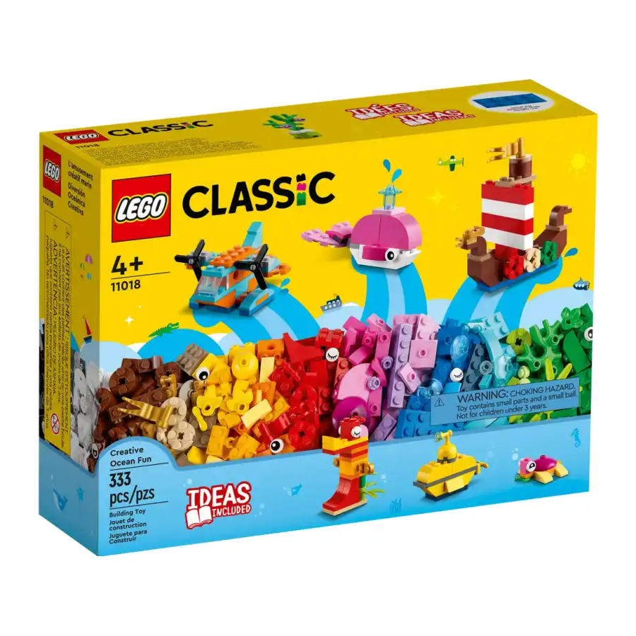LEGO Divertimento creativo sull’oceano 11018