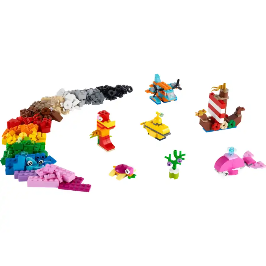 LEGO Divertimento creativo sull’oceano 11018
