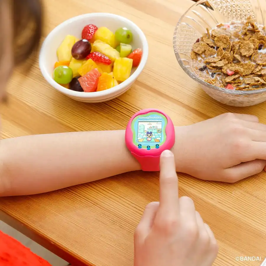 Tamagotchi Uni - orologio da polso- Rosa