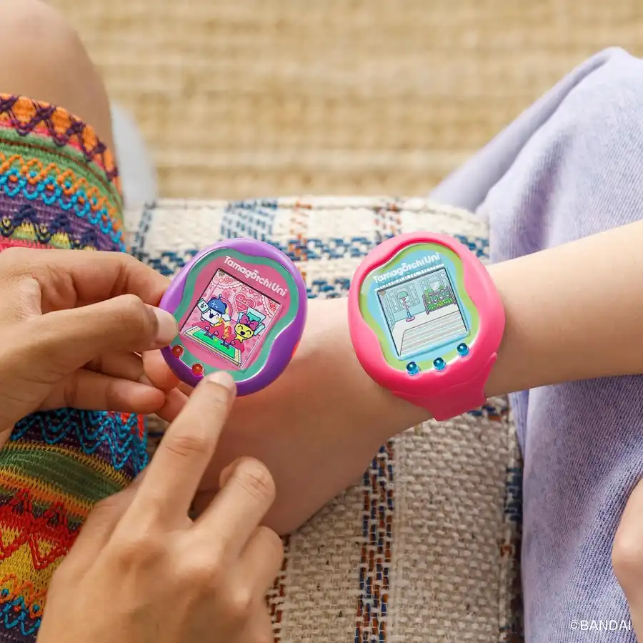 Tamagotchi Uni - orologio da polso- Rosa