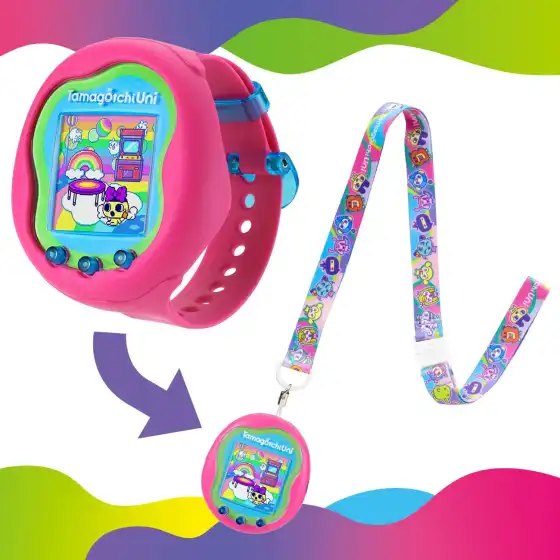 Tamagotchi Uni - orologio da polso- Rosa