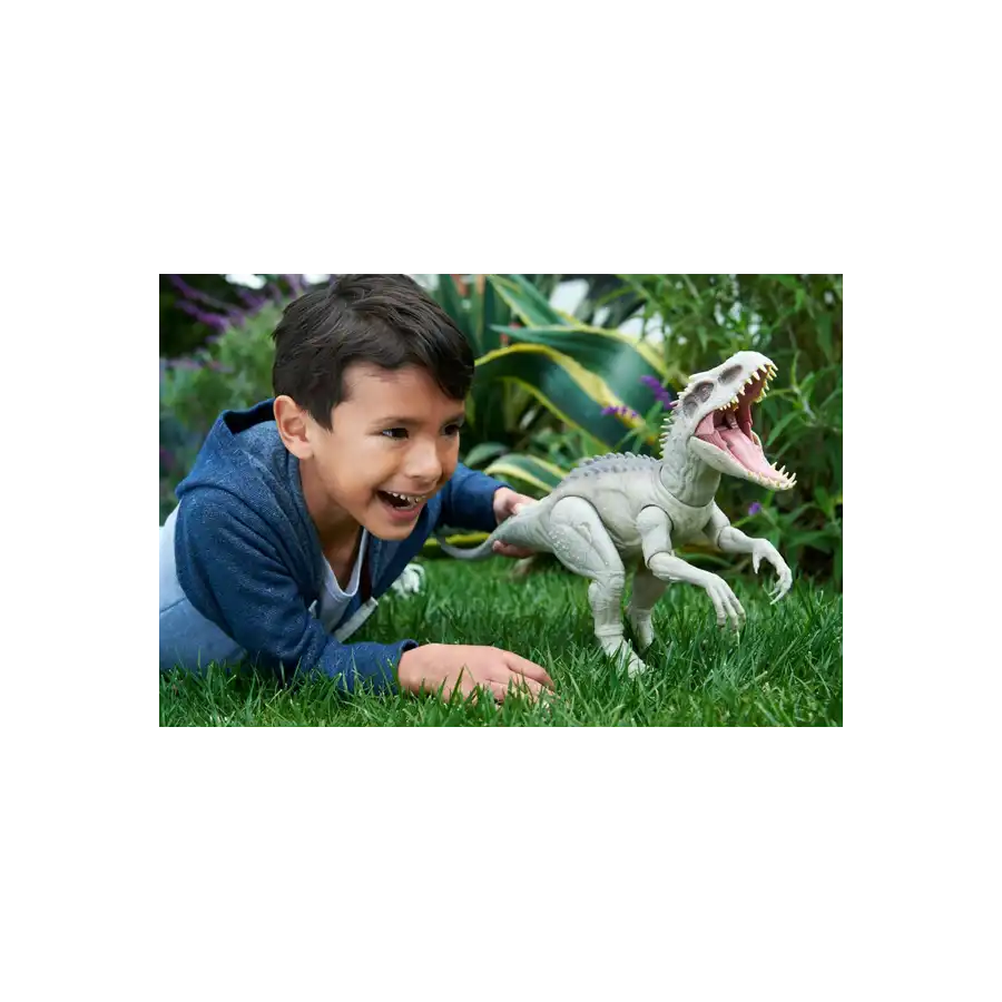 Jurassic World Indominus Rex con Luci, Suoni e Movimento HNT63
