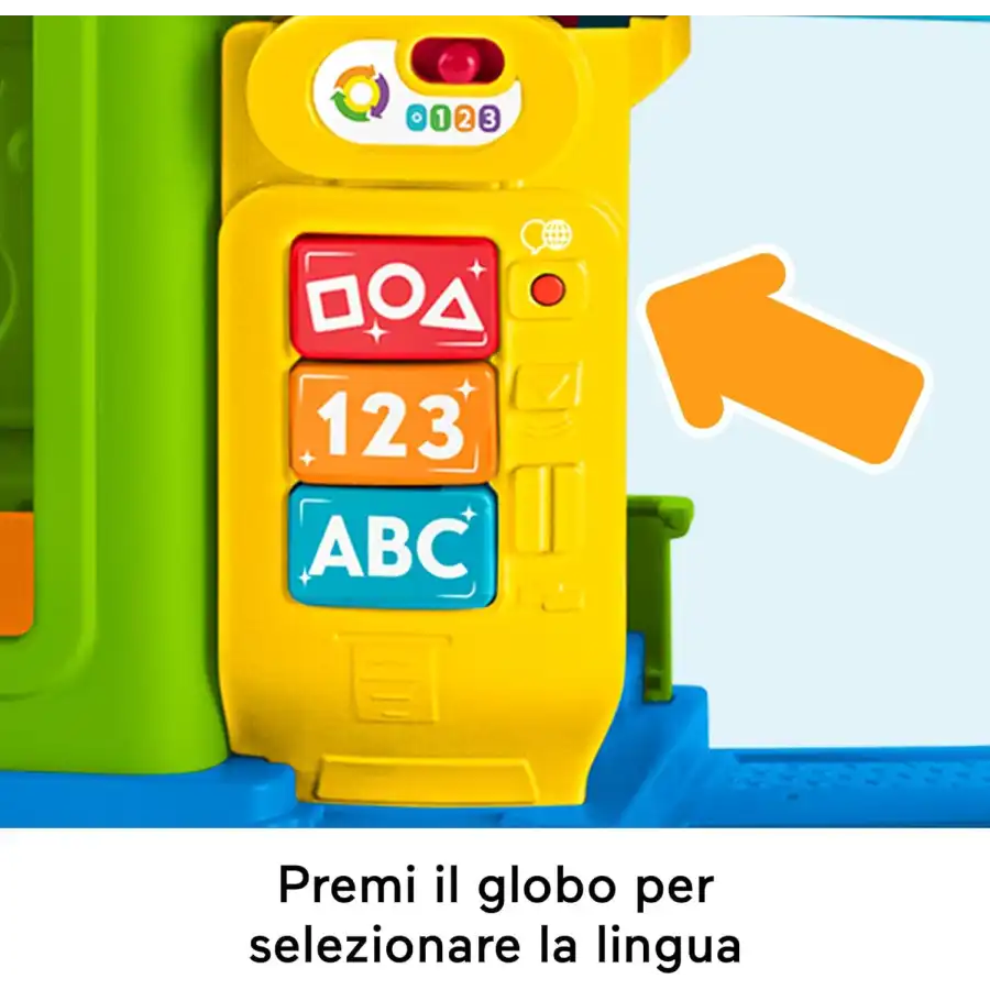 Fisher-Price Little People Autolavaggio con Rampa per Auto HRB34