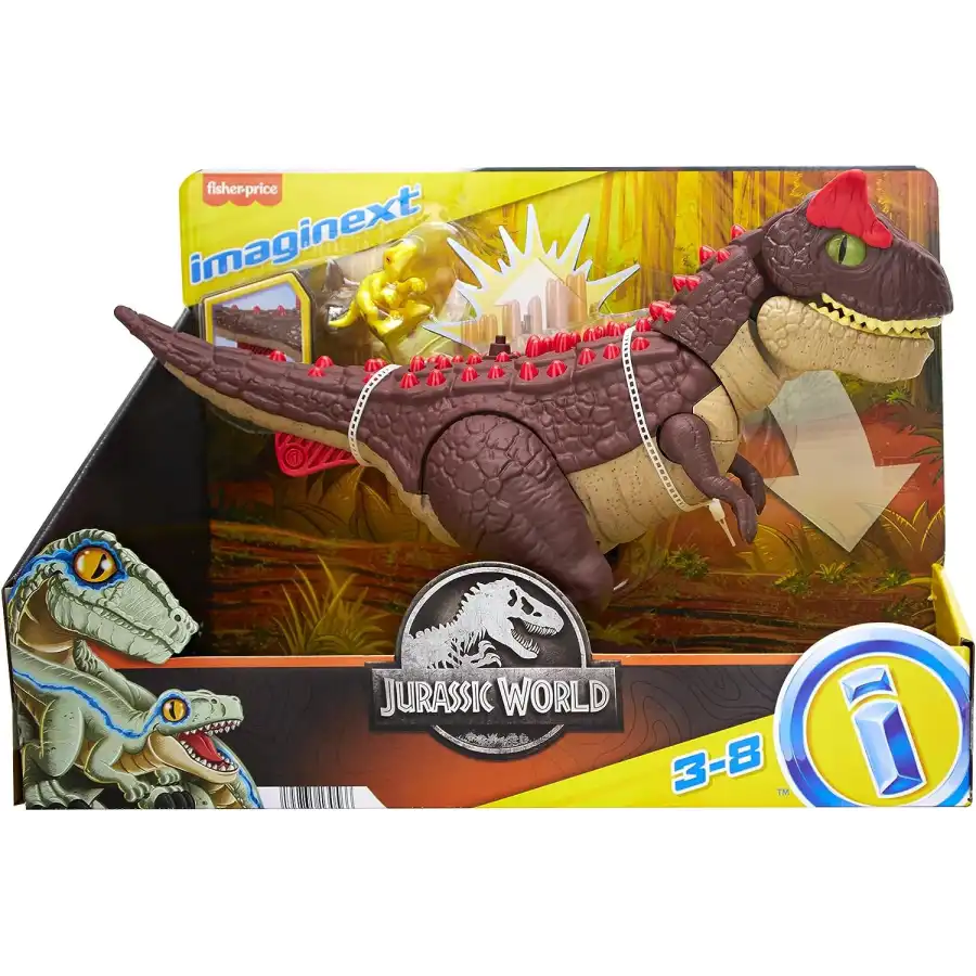 Imaginext Jurassic World Carnotauro Aculei Pungenti HML42