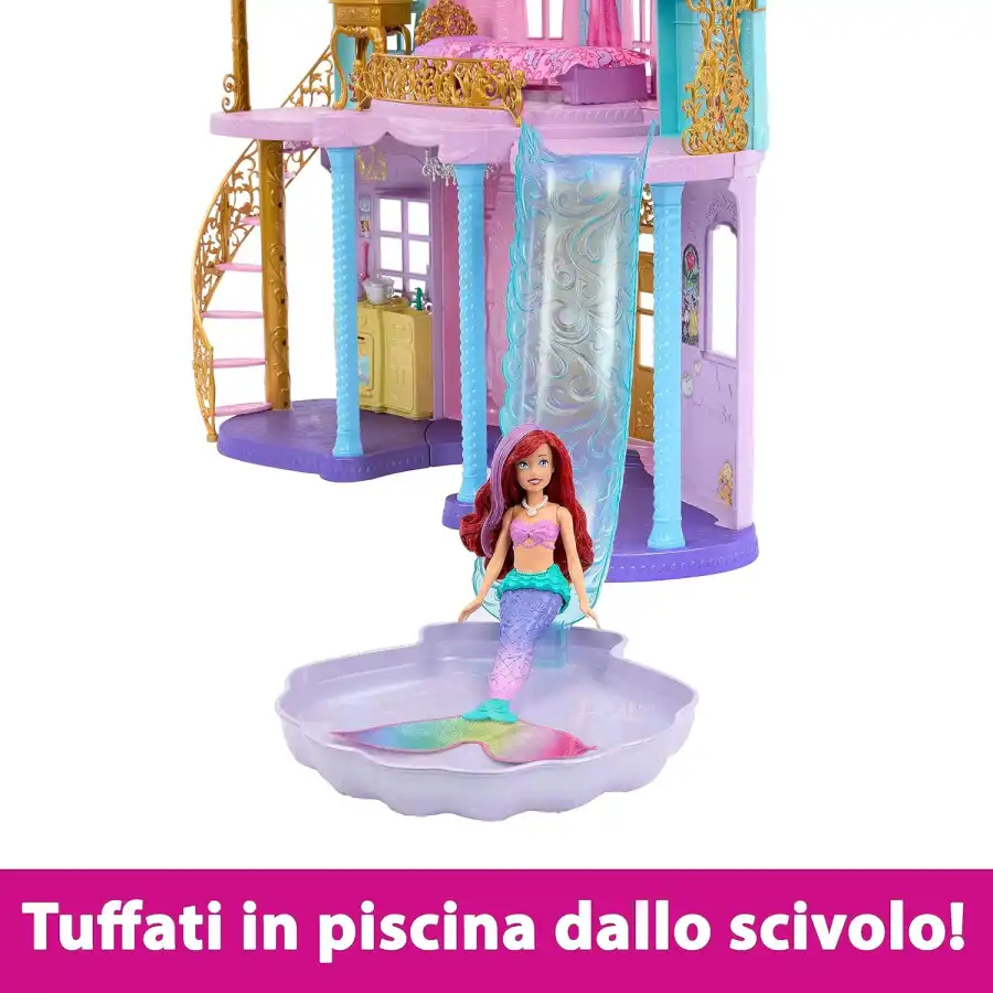 Disney Princess Magiche Avventure nel Castello con 3 Livelli e 10 aree di gioco HLW29