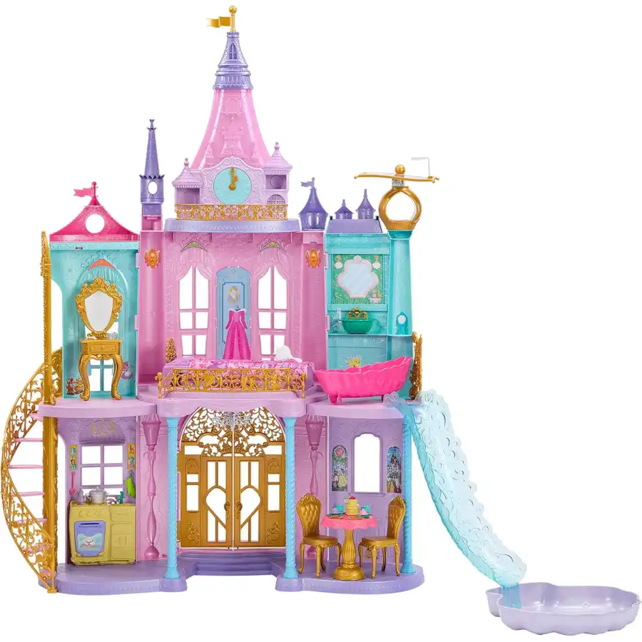 Disney Princess Magiche Avventure nel Castello con 3 Livelli e 10 aree di gioco HLW29