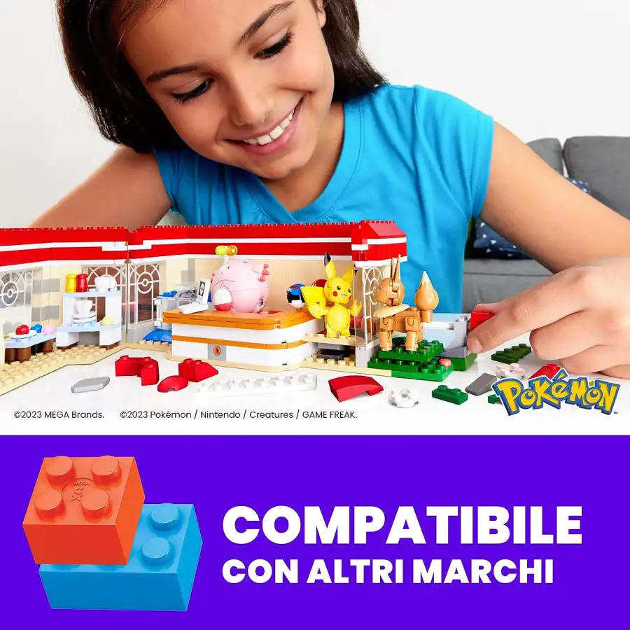 MEGA Pokemon Centro Pokemon da Costruire HNT93