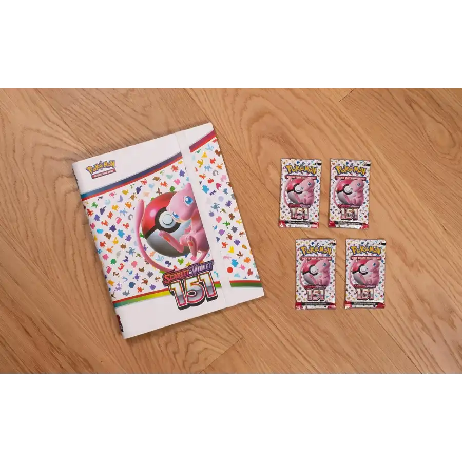 Pokemon Album Raccoglitore Scarlatto e Violetto 151 - ITALIANO