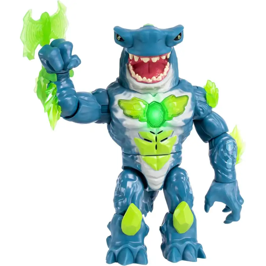 Beast Lab, Laboratorio Esperimenti Slime per la Creazione Squalo Bestia 20 cm con Luci, Suoni e Accessori