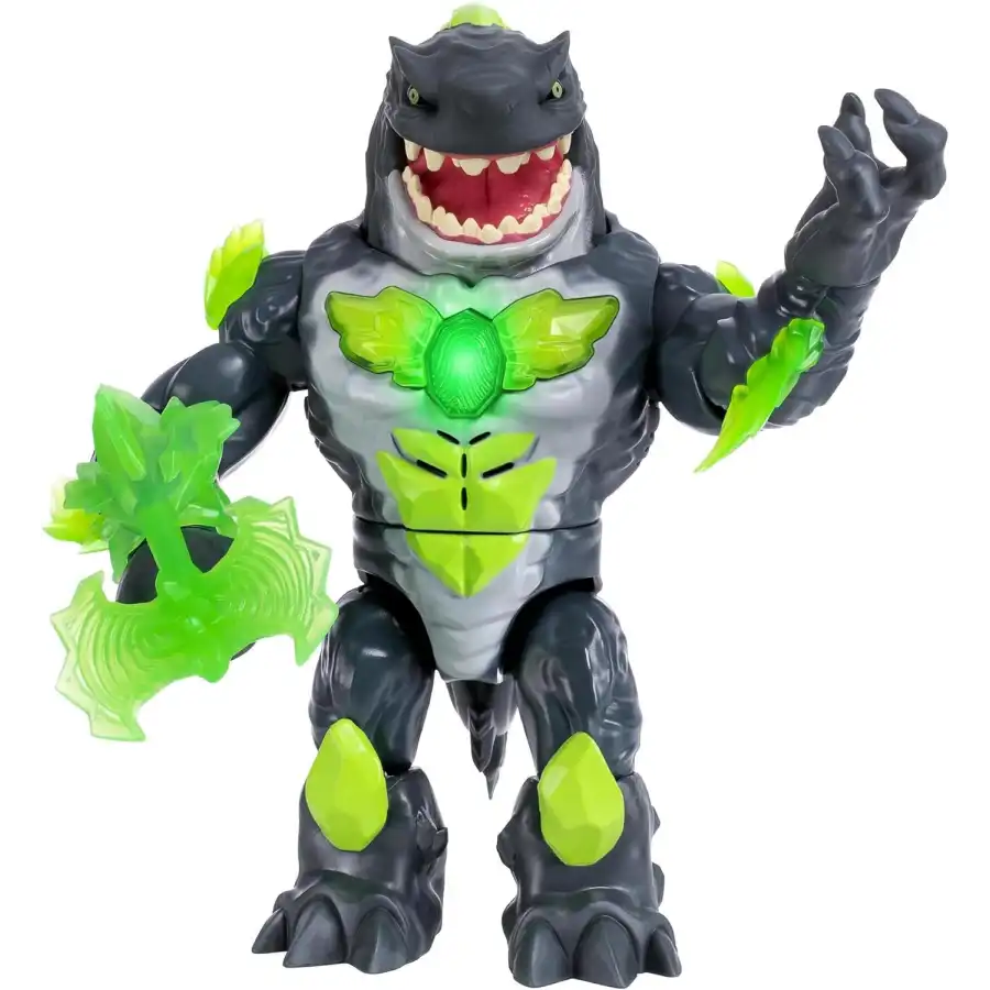 Beast Lab, Laboratorio Esperimenti Slime per la Creazione Squalo Bestia 20 cm con Luci, Suoni e Accessori