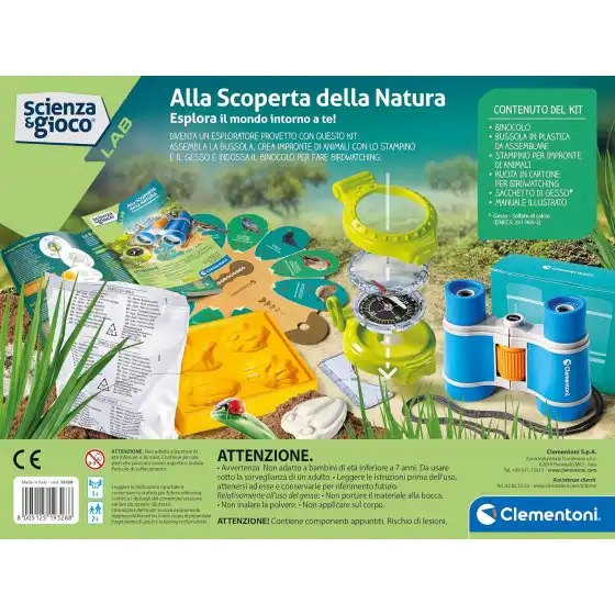 Clementoni 19328 - Scienza e Gioco Alla Scoperta della Natura
