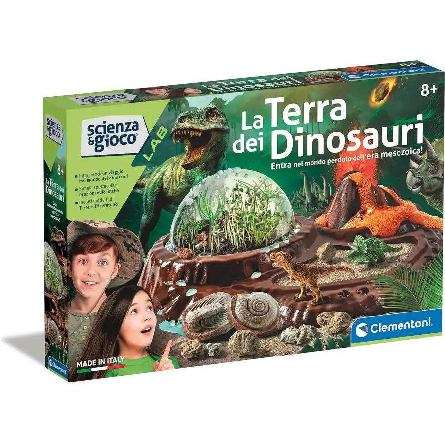 Clementoni 19340 - La Terra Dei Dinosauri