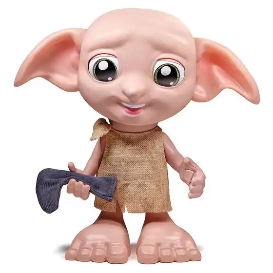 Harry Potter Bambola Elfo interattivo Magical Dobby con Calzino