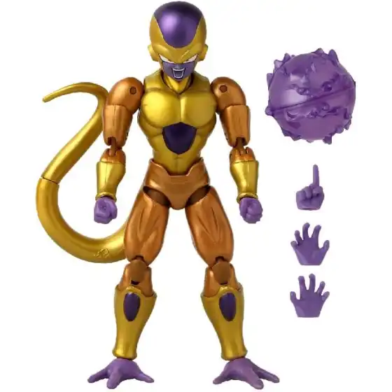 Dragon Ball Super, Action figure 17 cm, Battle Pack, Golden Freezer vs Super Saiyan Blue Goku