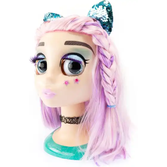 Influencer Make Up Doll, Testa da Truccare e Pettinare