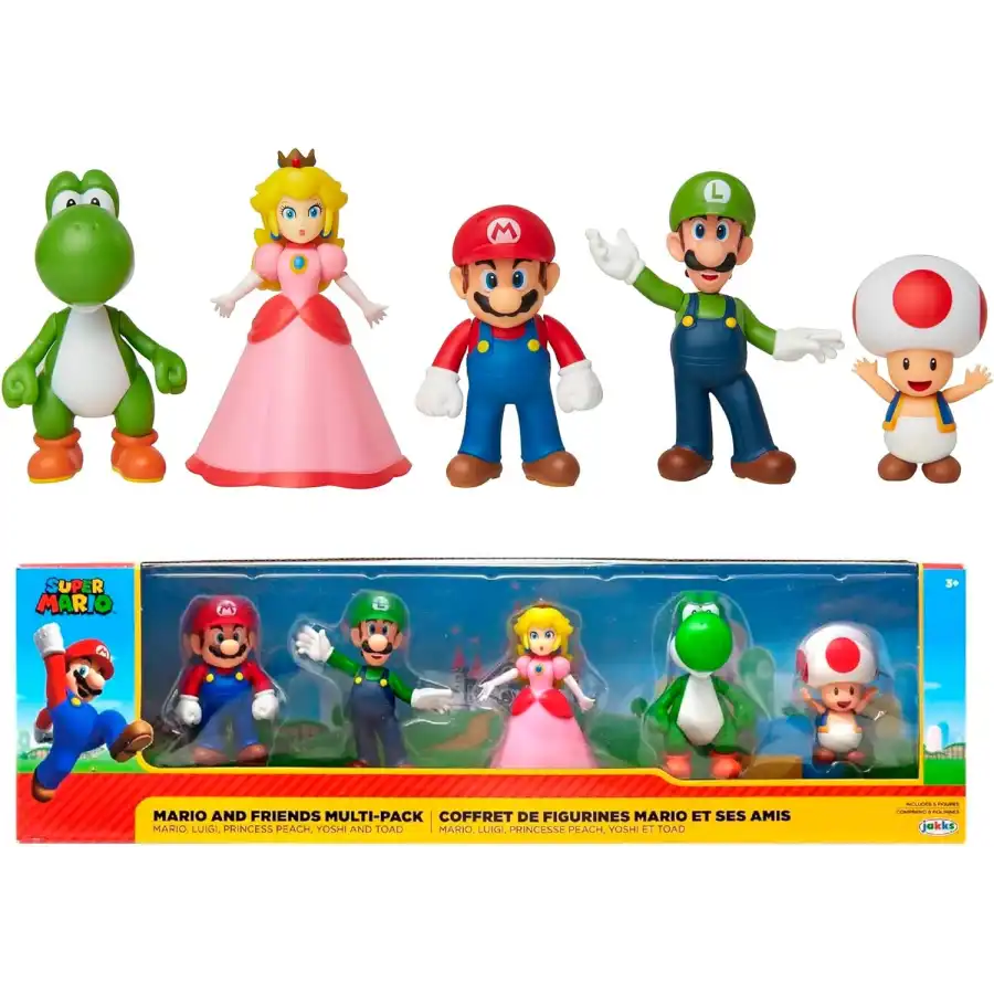 Super Mario Pack 5 Personaggi