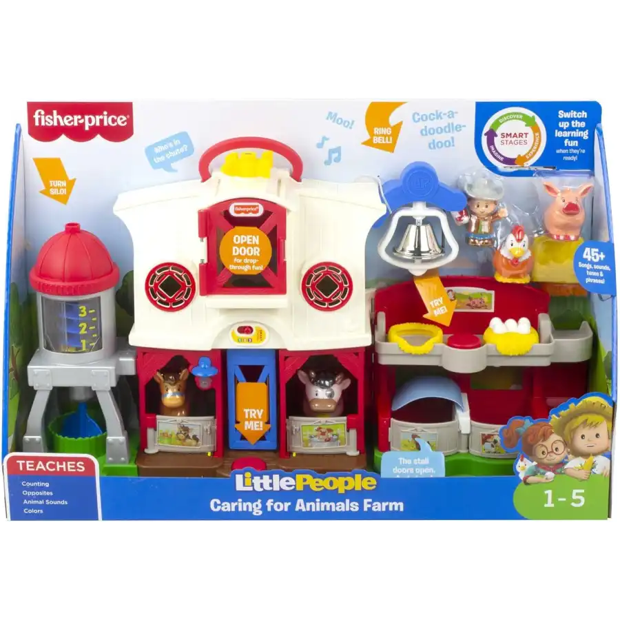 Fisher-Price - Little People Fattoria Animali Felici HHX14