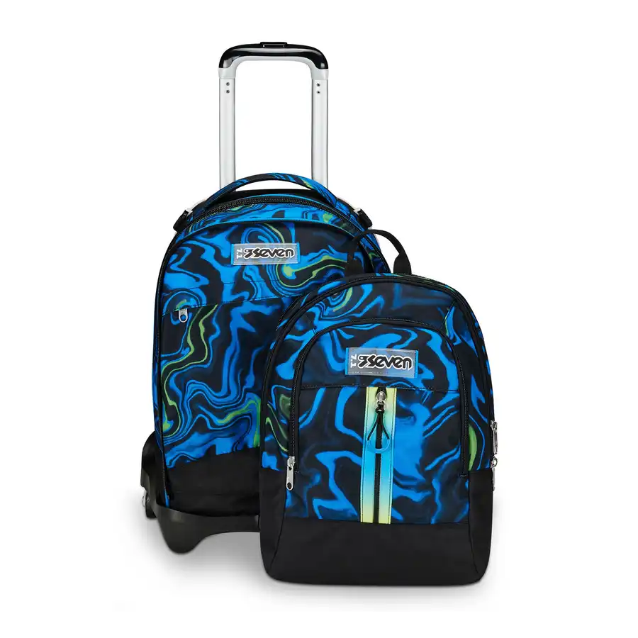 TROLLEY JACK Seven 3 RUOTE DETACH - MULTI-SHADE BOY