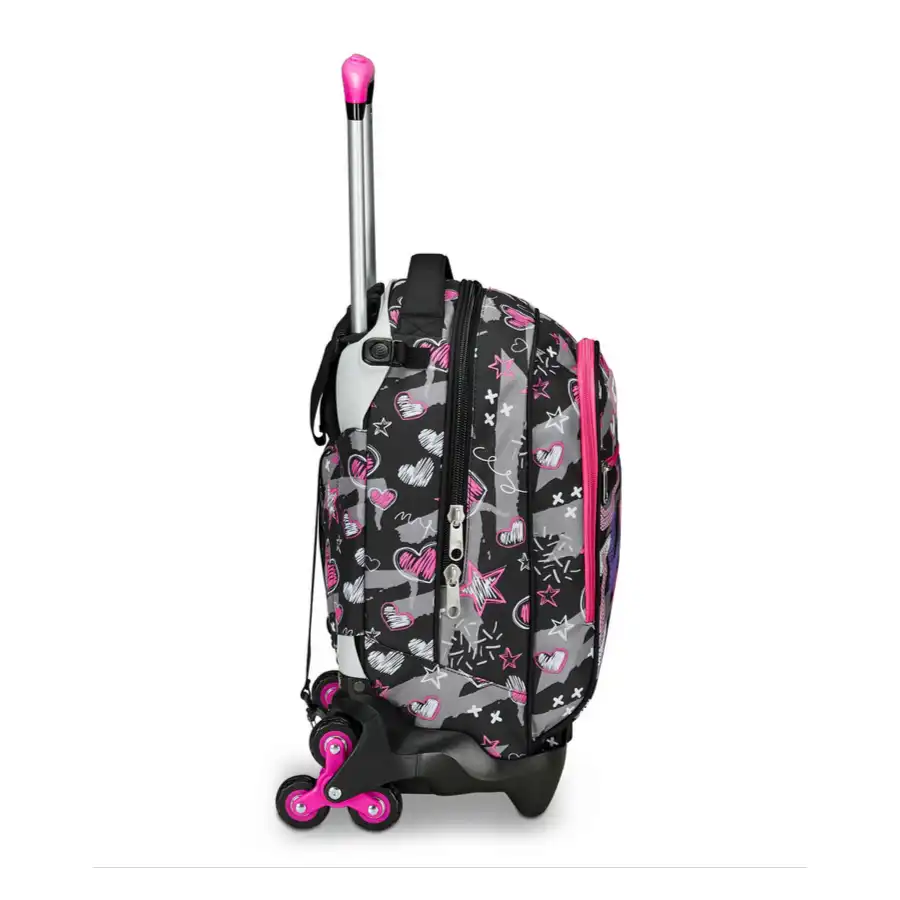 TROLLEY JACK Seven 3 RUOTE - DRAFT HEART