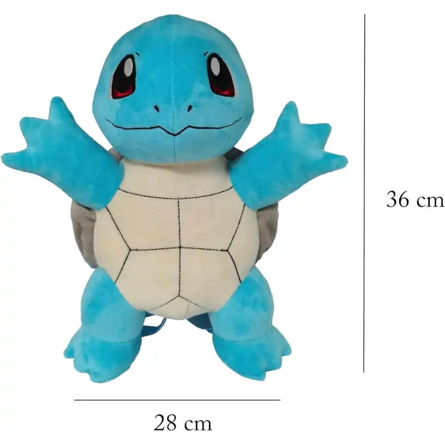 Peluche Zaino Pokemon Squirtle 35cm