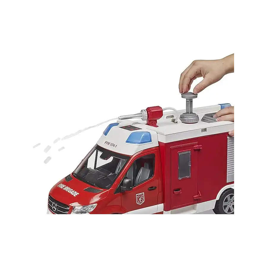 Bruder 02680 Merceds MB Sprinter BO dei Pompieri