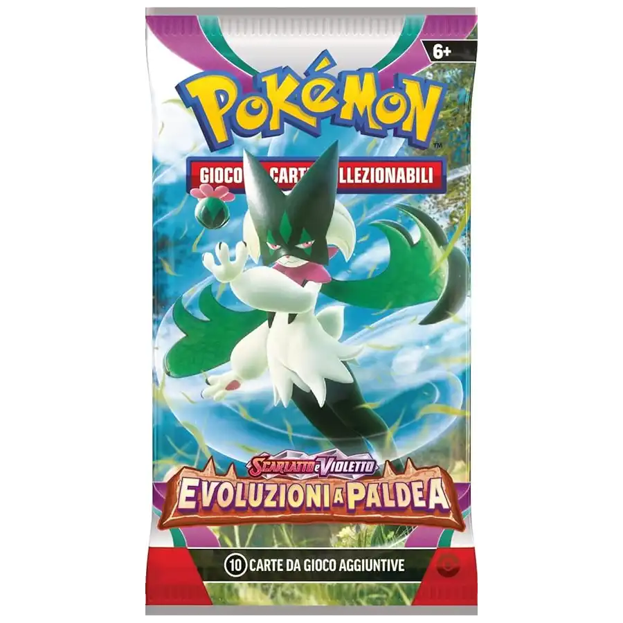 Pokémon PK60331 /61331 OFF  - Espositore 36 buste di Espansione 02 Evoluzioni a Paldea