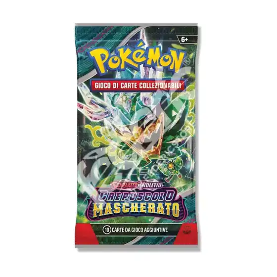 Pokémon PK60500 - Espositore 36 buste di Espansione Scarlatto & Violetto  Crepuscolo Mascherato