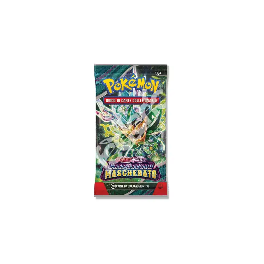 Pokémon PK60500 - Espositore 36 buste di Espansione Scarlatto & Violetto  Crepuscolo Mascherato