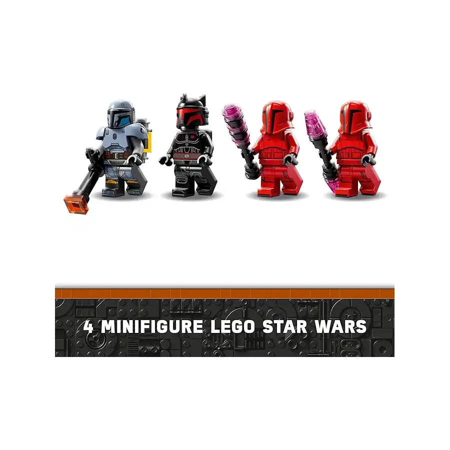 LEGO 75386 - Set Costruzioni Star Wars Battaglia tra Paz Vizsla e Moff Gideon