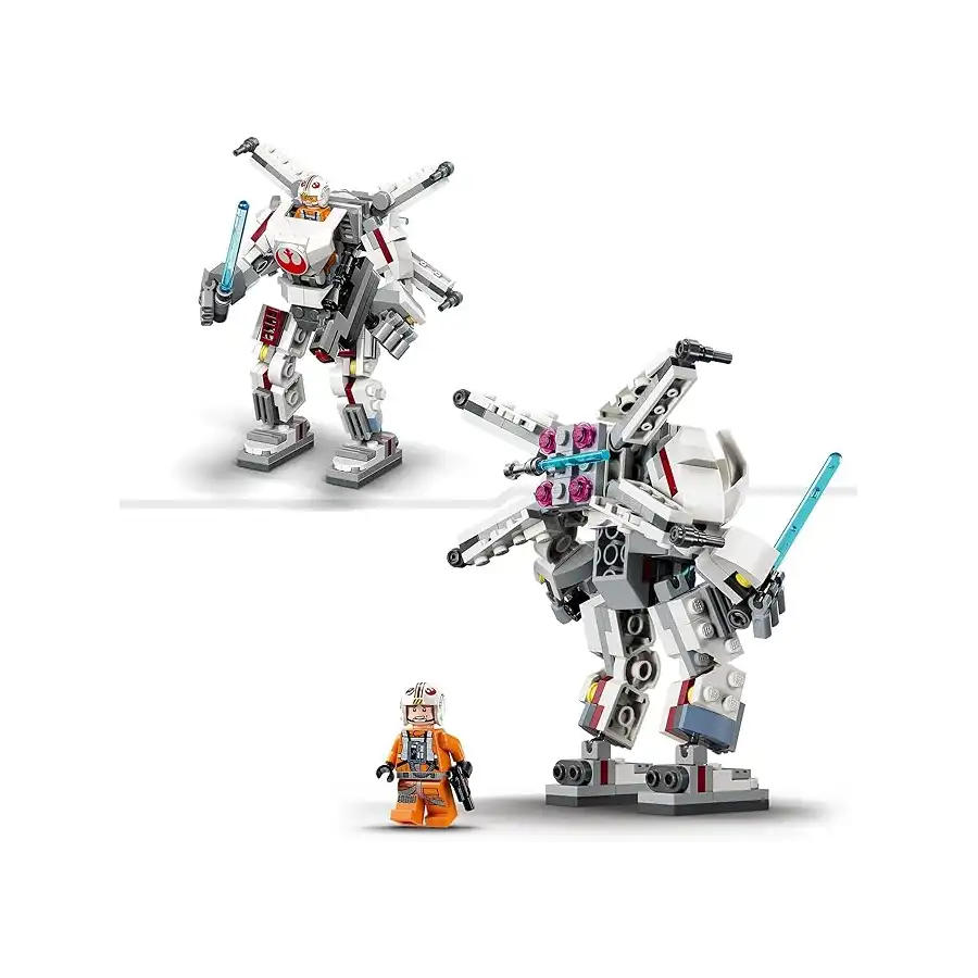 LEGO 75390 - Set Costruzioni Star Wars Armatura Mech X-Wing di Luke Skywalker