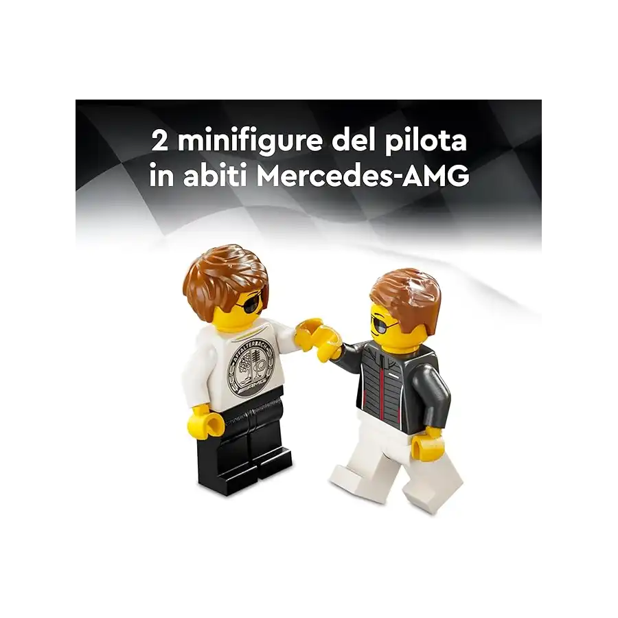 LEGO 76924 - Set Costruzioni Speed Champions Mercedes-AMG G63 & Mercedes-AMG SL63